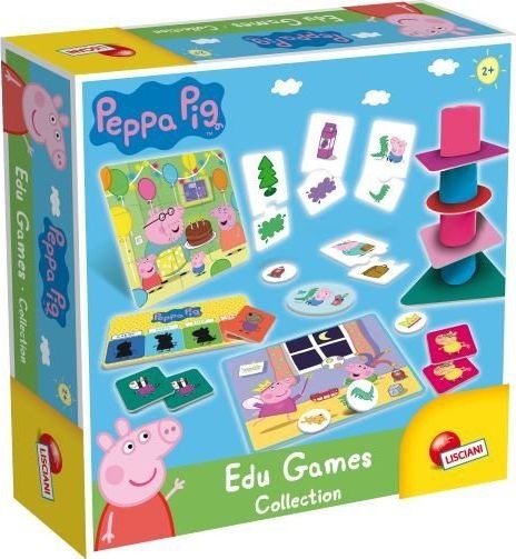 Lisciani LISCIANI ŚWINKA PEPPA MOJA PIERWSZA KOLEKCJA GIER EDUKACYJNYCH