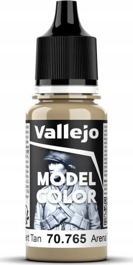 Vallejo Vallejo: 70.765 - Model Color - Desert Tan (18 ml)
