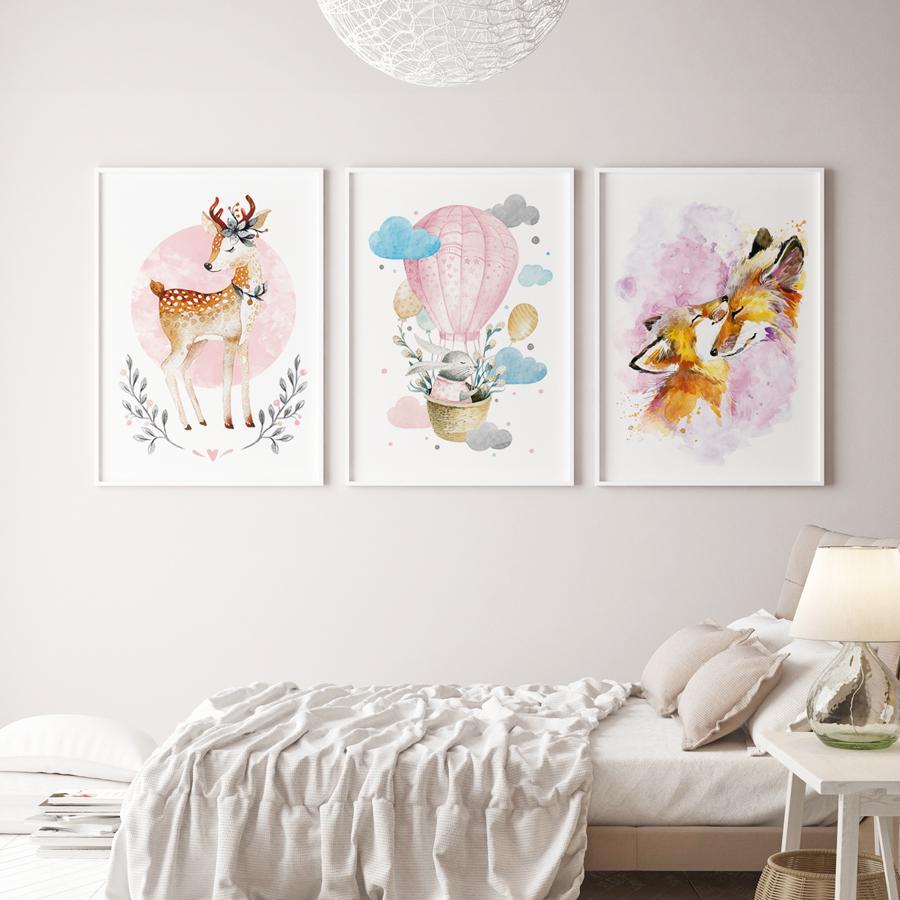 Hog Studio Zestaw 3 plakatów #38 (A4 (21x29.7cm))