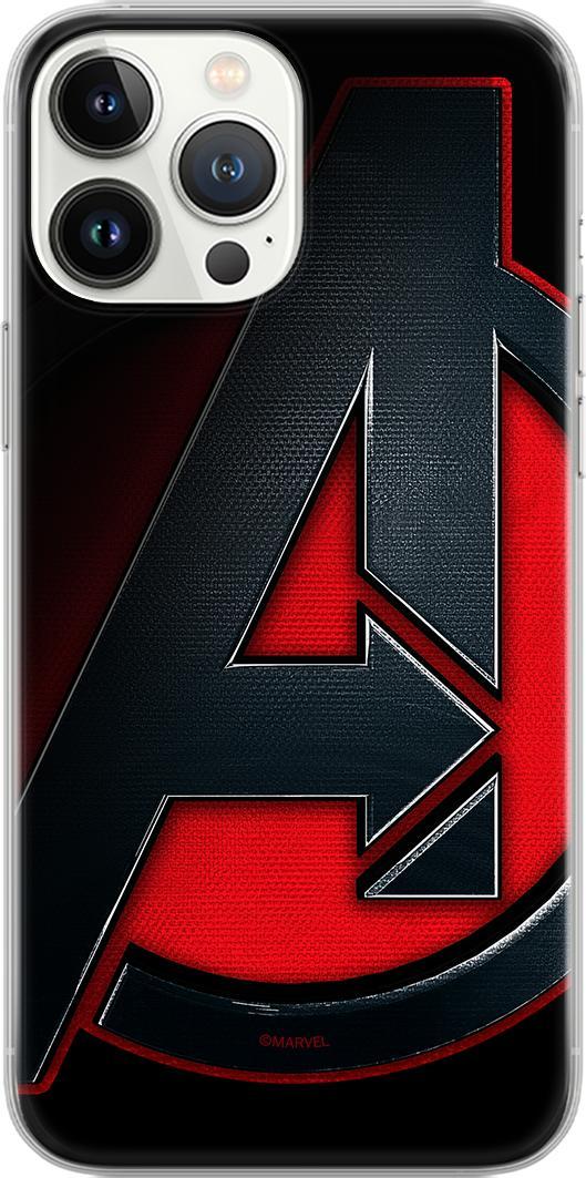 Babaco Etui Avengers 019 Marvel Nadruk pełny Czarny Producent: Samsung, Model: A22 5G