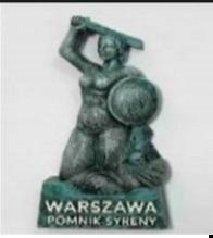 Pan Dragon Magnes I love Poland Warszawa
