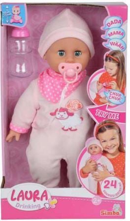 Simba Laura z buteleczką, 38 cm (258109)
