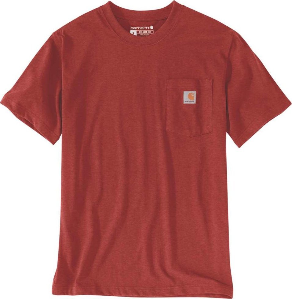 Carhartt Koszulka Carhartt Heavyweight Pocket Chili Pepper
