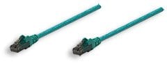 Patchcord Cat6 UTP 0,3m 100% CU zielony