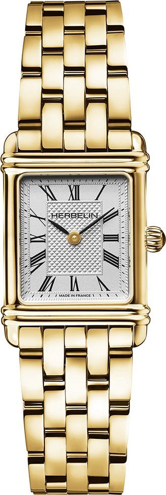 Zegarek Enter Zegarek damski Herbelin 17478BP08 złoty