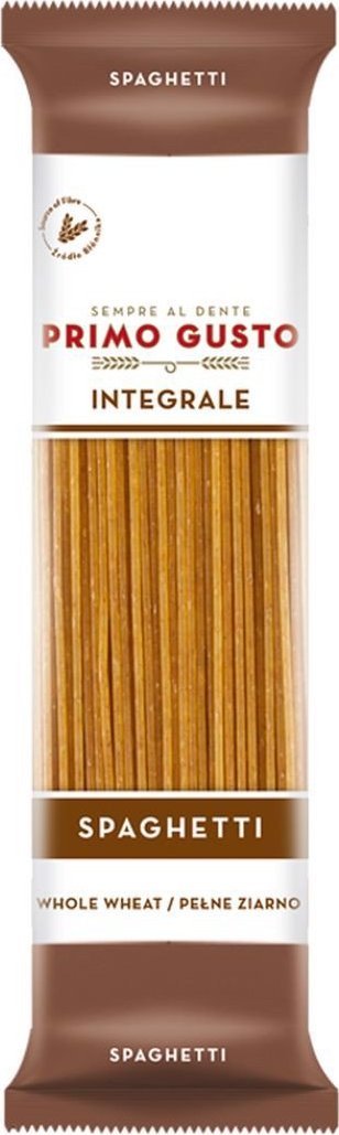 Primo Gusto Primo Gusto Integrale Makaron pełnoziarnisty spaghetti 500 g