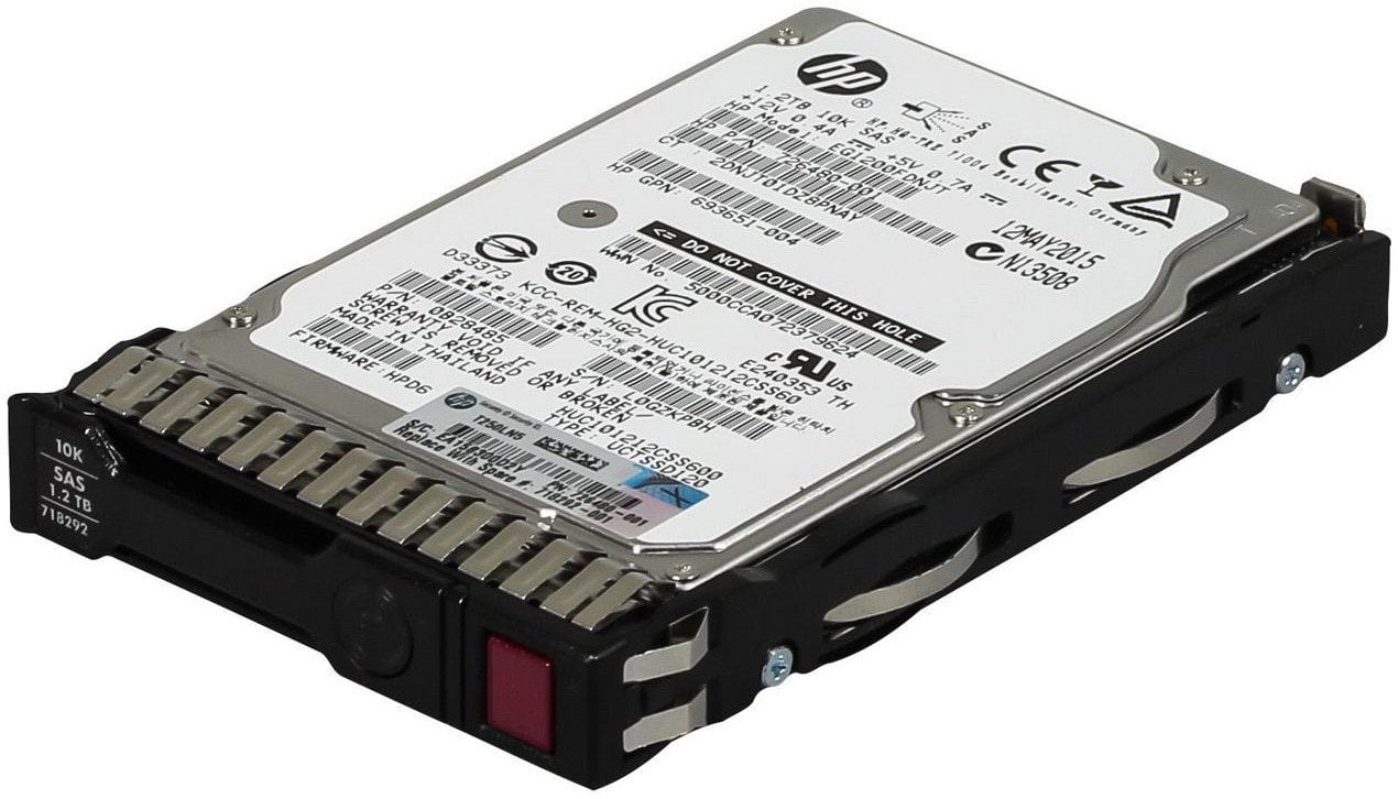 Dysk serwerowy HP 1200GB SAS dysk twardy 1,2 TB 10000 RPM 2.5"