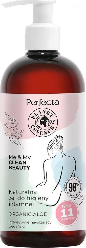 Perfecta Me & My Clean Beauty naturalny żel do higieny intymnej z aloesem 400ml