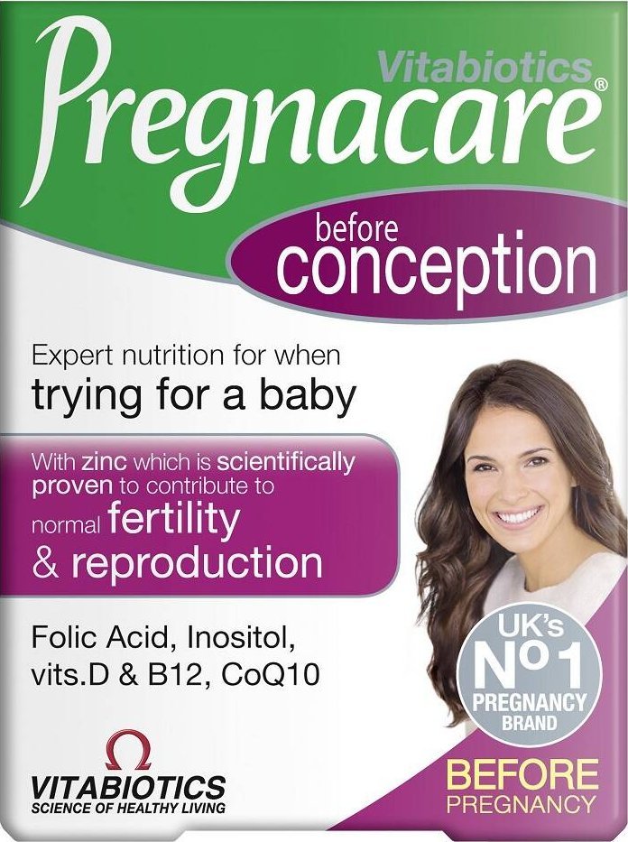 Alkotest VITABIOTICS_Pregnacare Before Conception suplement diety dla kobiet przed poczęciem 30 tabletek