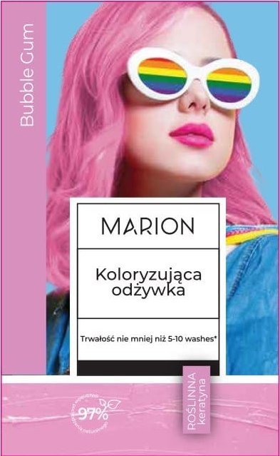 Marion MARION Odżywka koloryzująca do włosów (5-10 myć) - Bubble Gum 35 ml