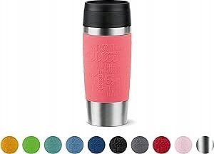 Emsa Emsa TRAVEL MUG Classic thermo mug (coral/stainless steel, 0.36 liters)