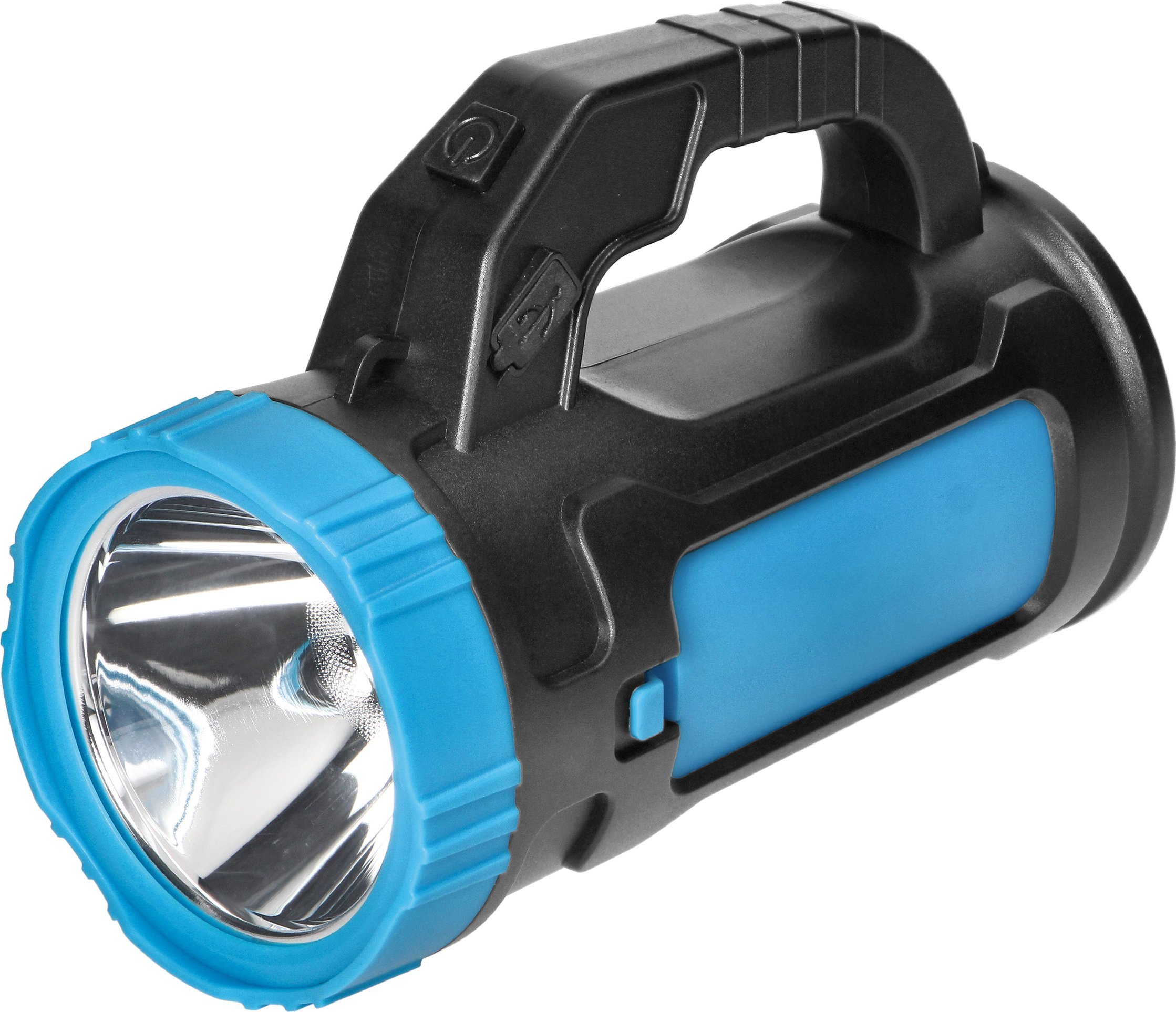 Latarka Orno Latarka LED SMD 3W + COB 3W, 110lm, dwie opcje zasilania - akumulator 1200 mAh lub 3xAA