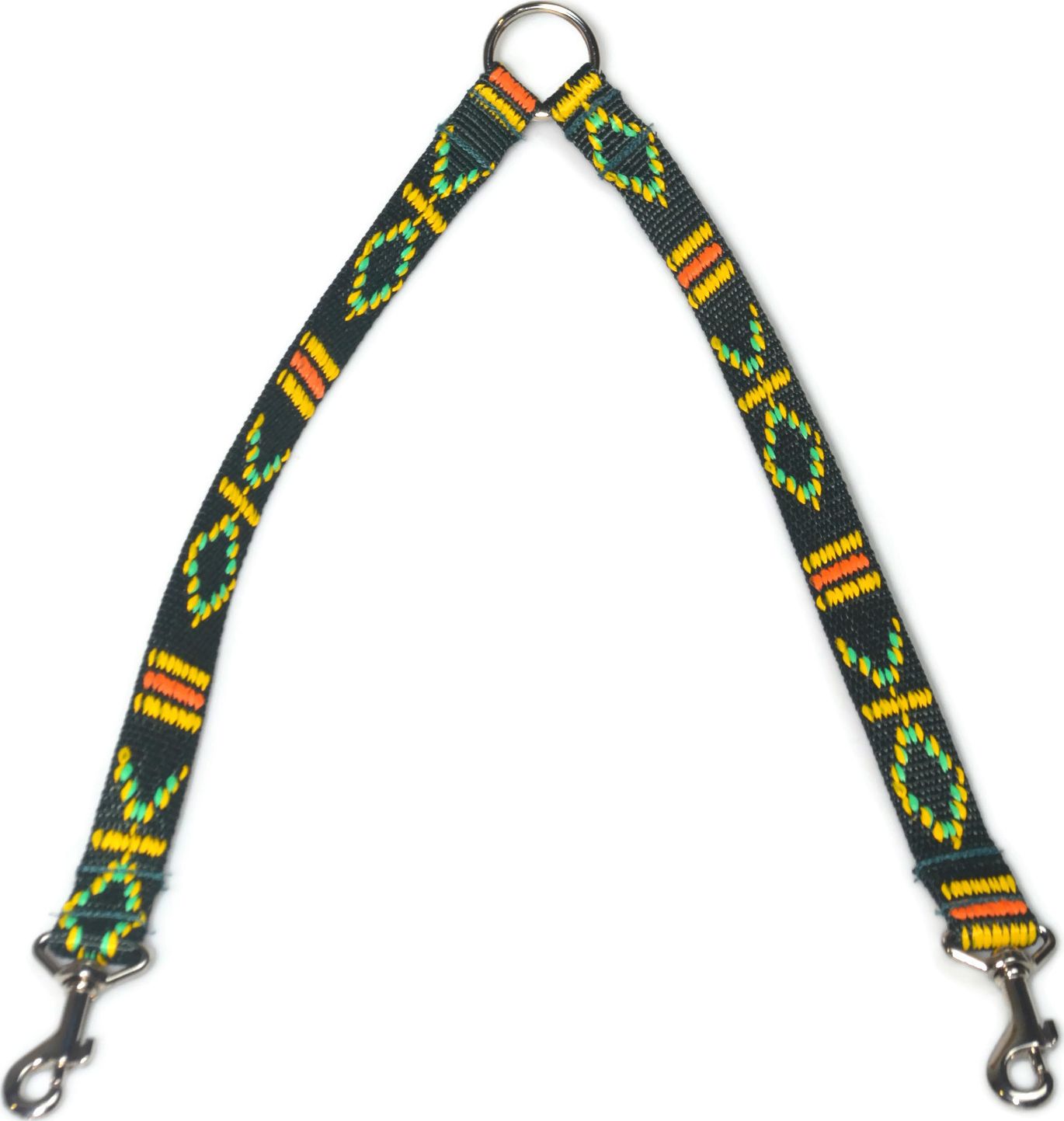 Alizoo Rozdzielacz smyczy indiański, dwójnik 20mm/40cm - ALIZOO