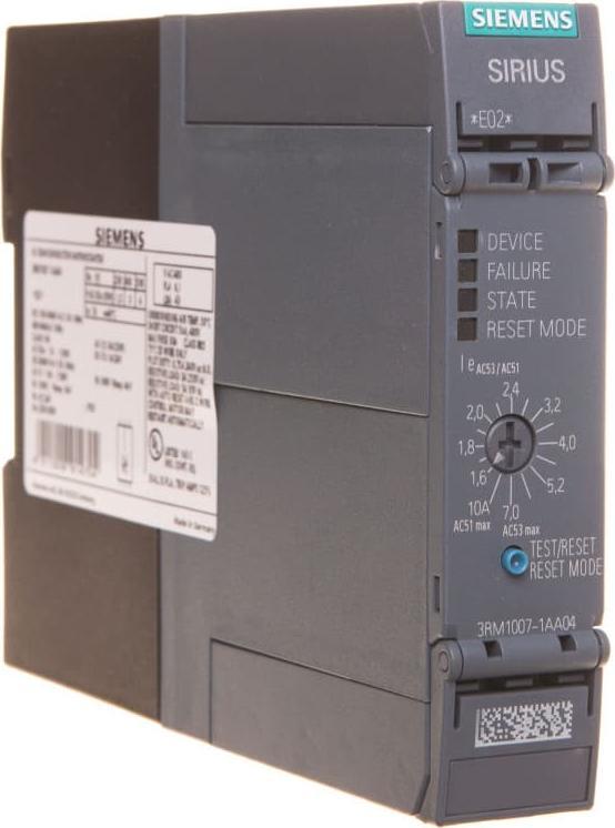 Siemens Układ rozruchowy 0,55-3kW 1,6-7A 24V DC SIRIUS 3RM1007-1AA04