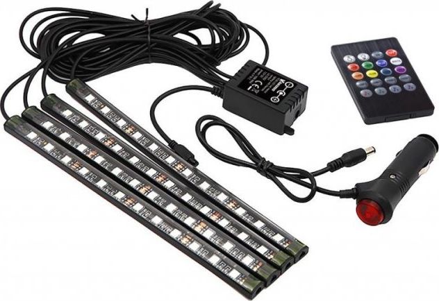 Vakoss Taśma LED RGB Vakoss LA-D302 do podświetlenia wnętrza auta