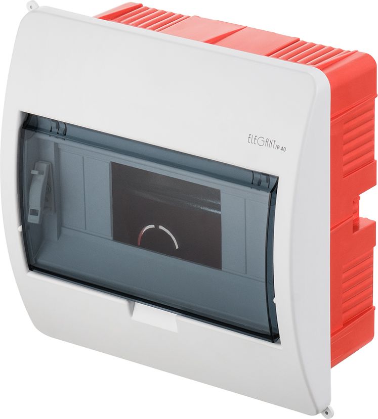 Elektro-Plast Rozdzielnica Elegant podtynkowa modułowa 1 x 8 IP40 195 x 195 x 105mm (2412-01)