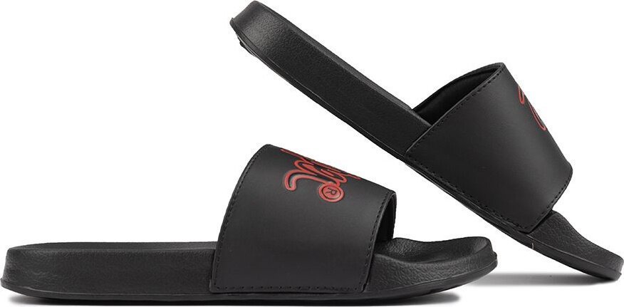 Lee Cooper Klapki damskie Lee Cooper czarno-czerwone LCW-24-42-2483LA 37