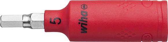 Wkrętakowa końcówka wymienna 1/4" do śrub z gniaz.6-kątnym VDE 5x65mmWiha