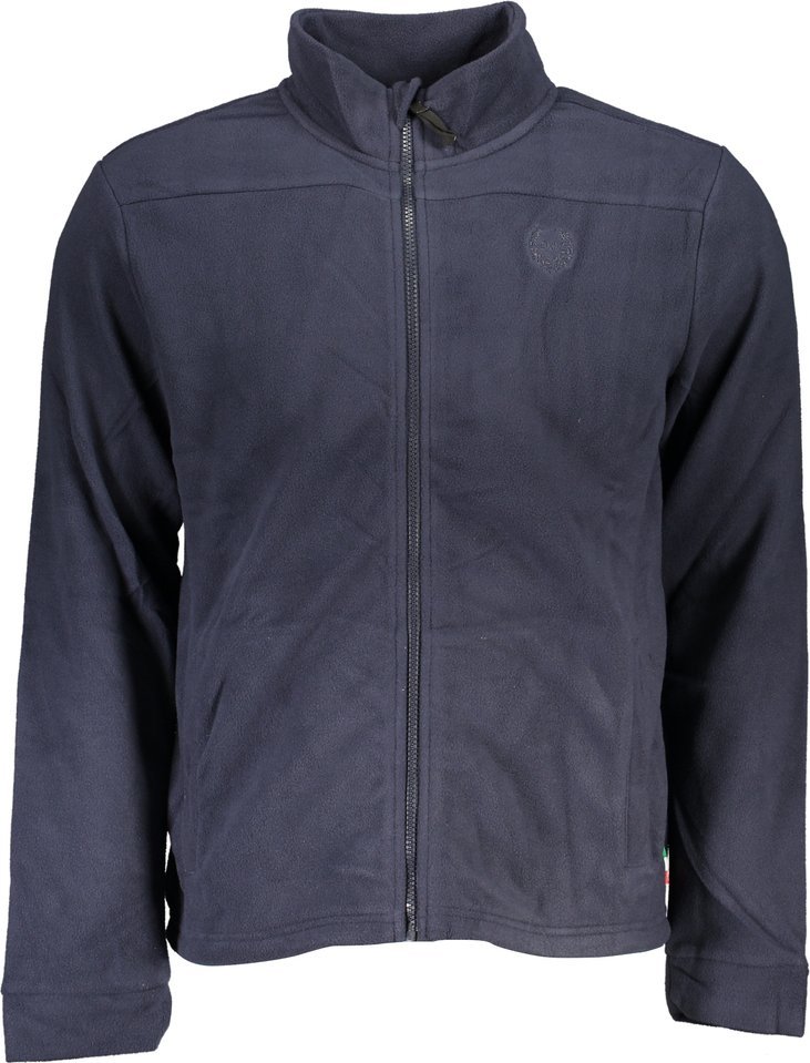 Gian Marco Venturi NIEBIESKA BLUZA MĘSKA Z ZAMKIEM GIAN MARCO VENTURI XL