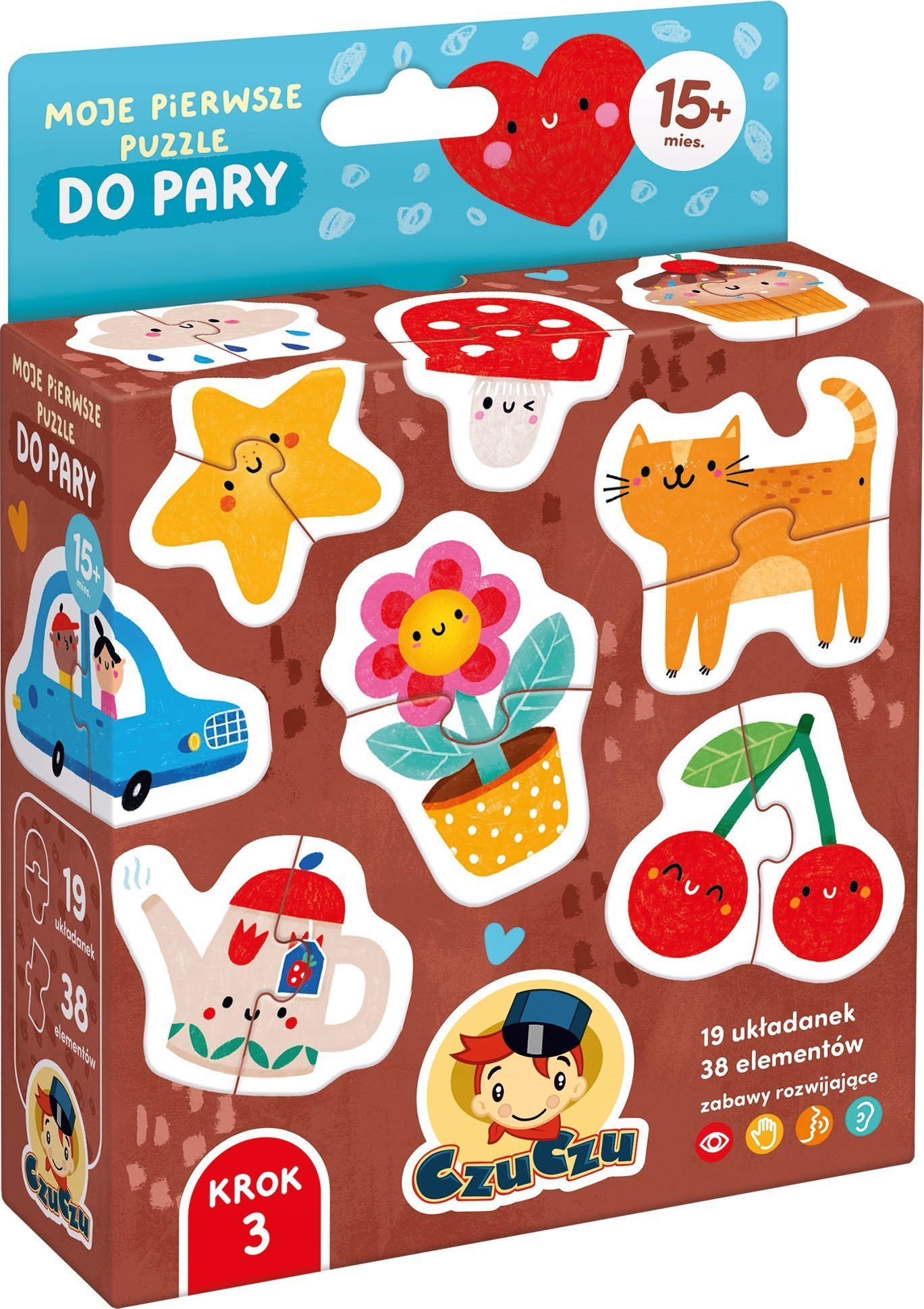 Czuczu Układanka Moje pierwsze puzzle - Do pary