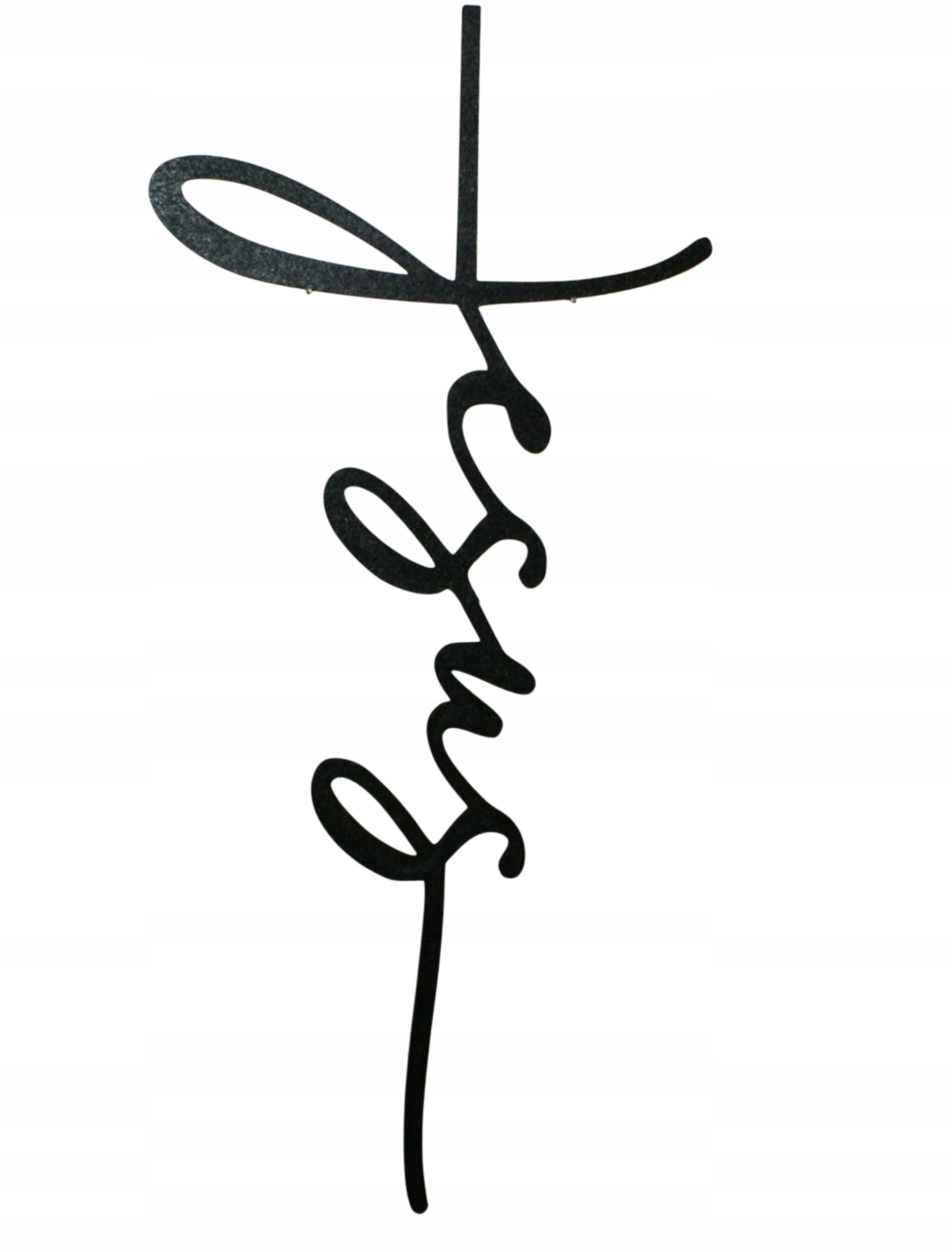 Minimalistyczna dekoracja 3D ścienna z wizerunkiem Jezusa - 48 cm