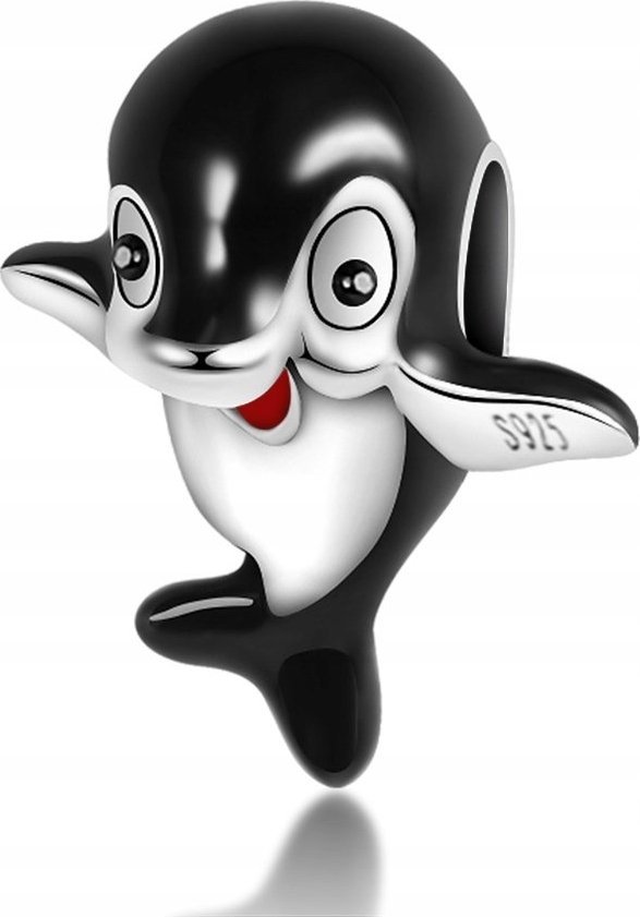 Sfera Damska Zawieszka SREBRO 925 Charms Sympatyczna Orka