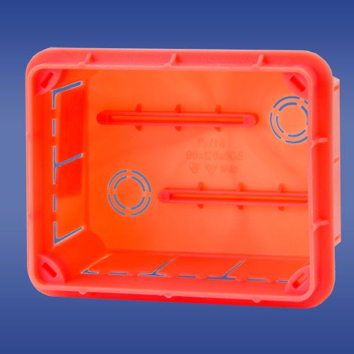 Elektro-Plast Puszka podtynkowa 96 x 126 x 62mm pomarańczowa (11.4)