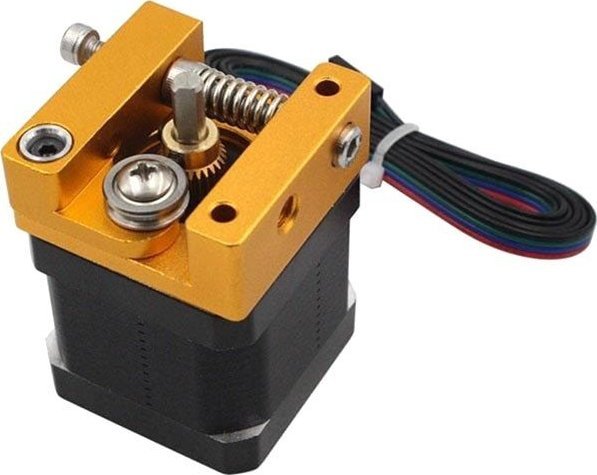 AJmaker Ekstruder aluminiowy MK8 1,75mm - Prawy Krótki