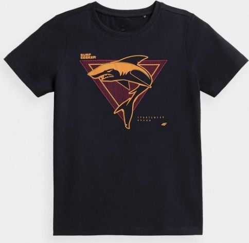 4f T-Shirt 4F HJL22-JTSM011 30S HJL22-JTSM011 30S granatowy 134 cm