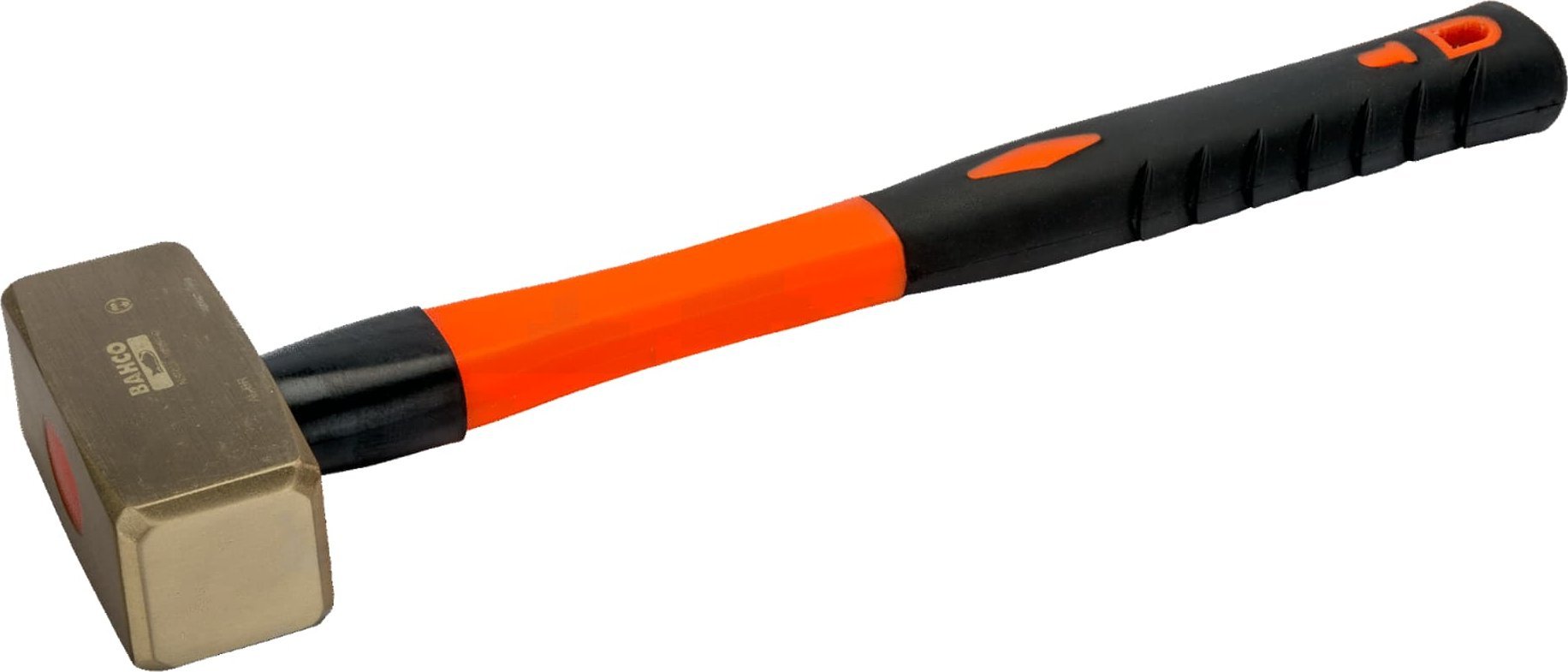 Bahco Młotek dwuobuchowy nieiskrzący AL-BR 2000g typu niemieckiego z rękojeścią z włókna szklanego BAHCO