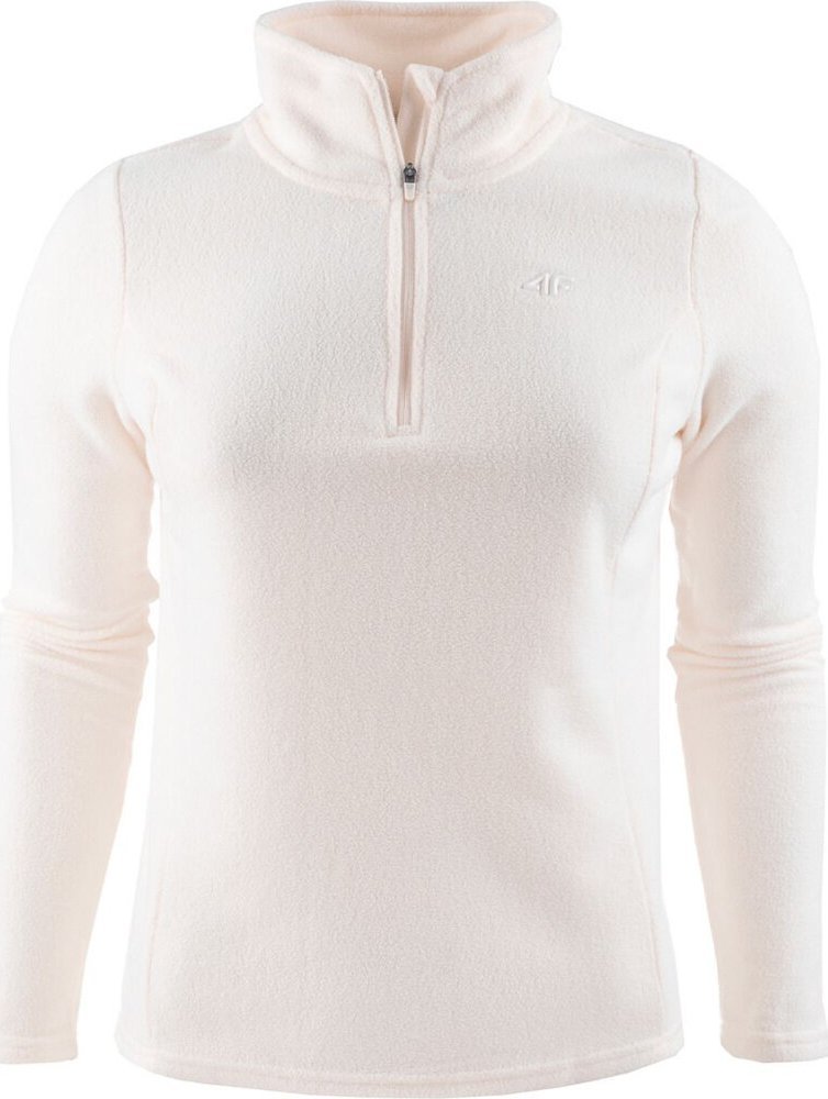 4f Bluza polarowa damska 4F F031 kremowa 4FAW23UFLEF031 12S XL