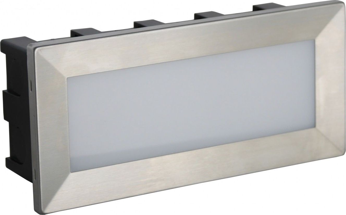 Kinkiet SU-MA Kinkiet ogrodowy LED IP65 SU-MA Mur Led Inox C 04