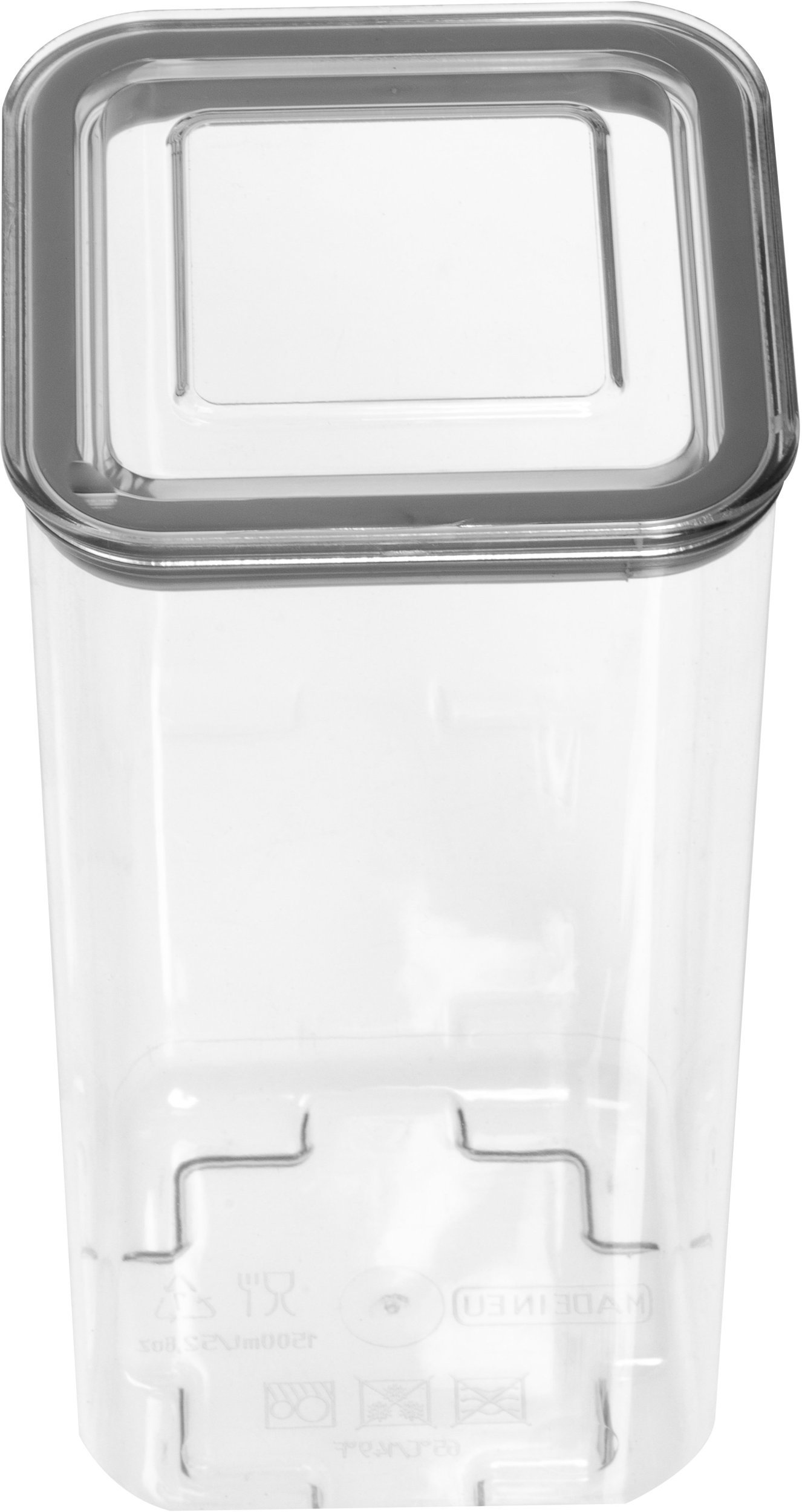 GLASS JAR IN SQUARE SHAPE 1000ML