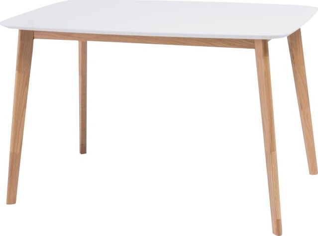 Selsey Stół Ikast 120x75 cm z białym blatem