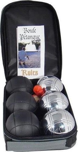 Tactic Boule/Petanque, 6 kuli w zapinanej torbie