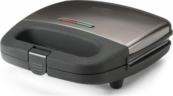 Opiekacz Black&Decker Opiekacz do kanapek z nieprzywierającą powłoką. Black & Decker BXSA750E 750W Stal nierdzewna