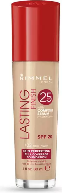 Rimmel Podkład Lasting Finish 25HR 103 True Ivory 30ml