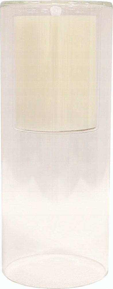 Home Styling Collection Świeca led w szkle, biała