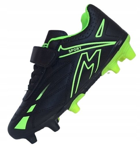 Buty sportowe do piłki piłkarskie lanki dziecięce korki na orlik rzepy 30