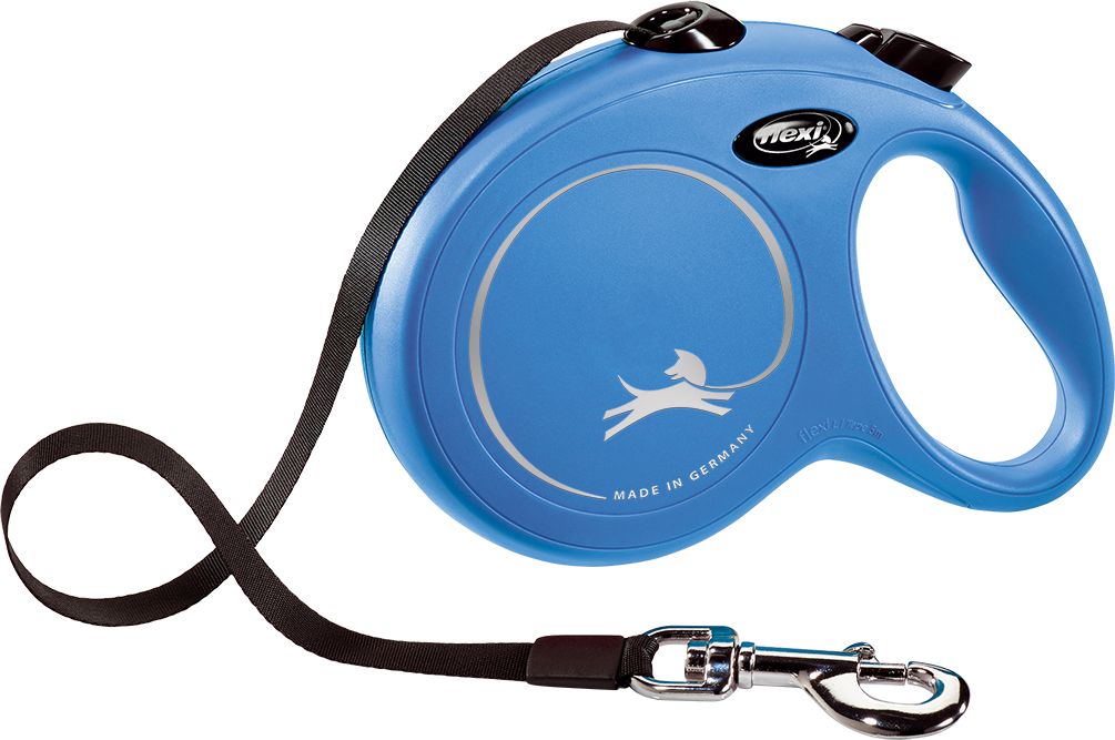 Flexi NEW CLASSIC L TAŚMA 5m NIEBIESKA