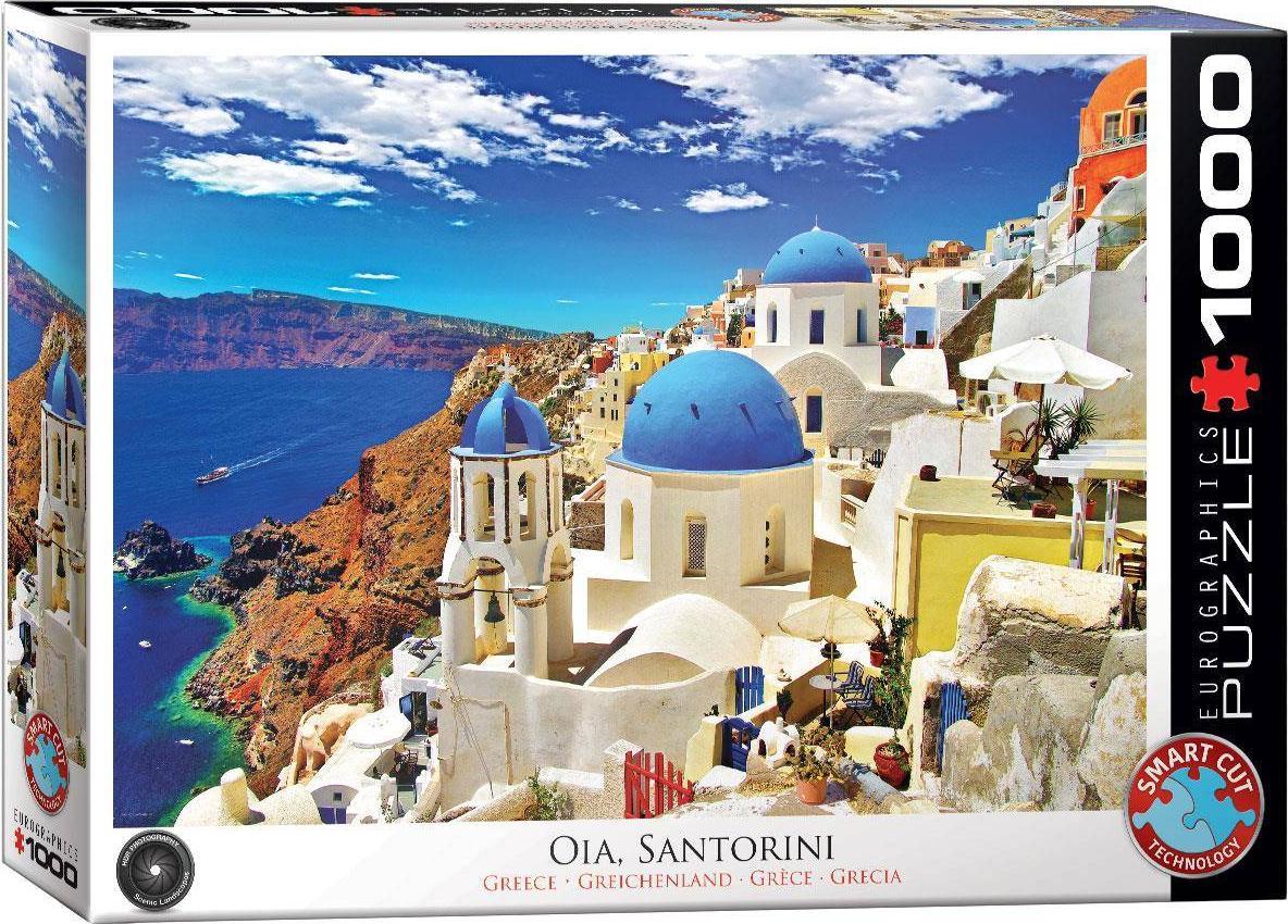 Eurographics PUZZLE 1000 OIA SANTORINI GREECE 6000-0944