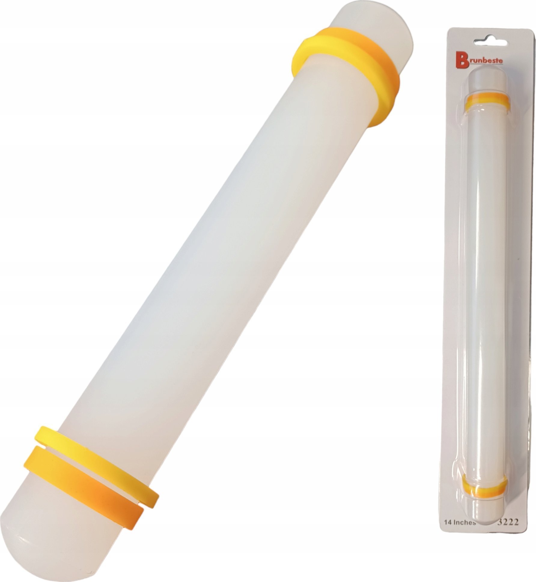 WAŁEK DO MAS CUKROWYCH MARCEPANOWYCH 35cm BRUNBESTE BB-3222