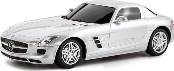 Rastar Mercedes-Benz SLS AMG 1:24 RTR (zasilanie na baterie AA) - Srebrny