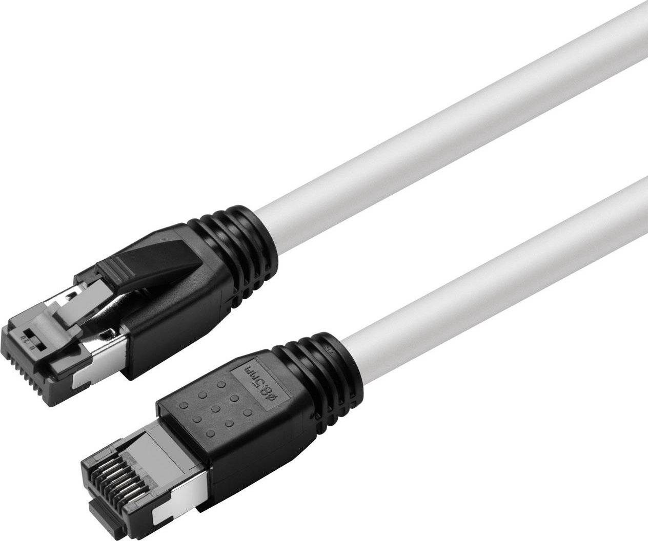 MicroConnect CAT8.1 S/FTP 10m White LSZH