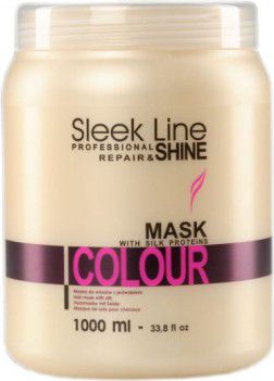 Stapiz Sleek Line Colour Mask Maska z jedwabiem do włosów farbowanych 1000ml