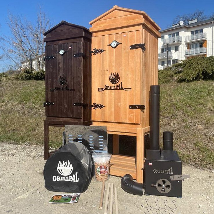 Grillpal Wędzarnia Ogrodowa OLCHOWA OWD345L/110 60x60 GRILLPAL