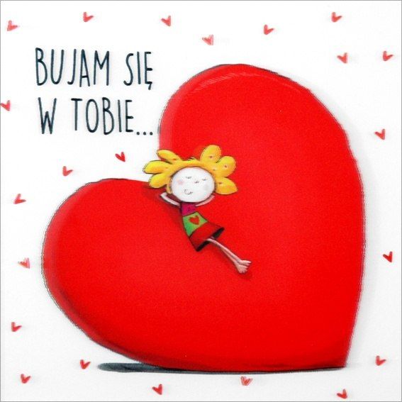 Pan Dragon Karnet Walentynki K. 3D-41