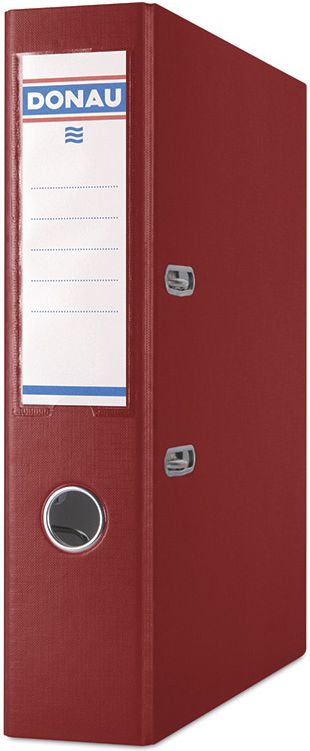 Segregator Donau Master dźwigniowy A4 75mm bordowy (3970001PL-05)