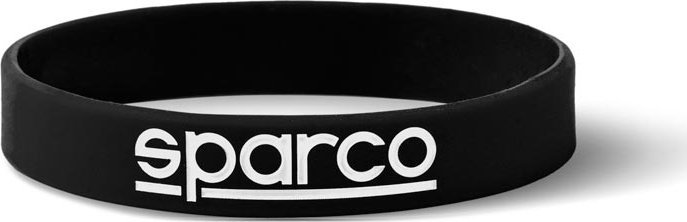 Sparco Opaska silikonowa LOGO Sparco czarna