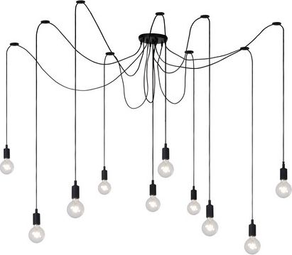Lampa wisząca Lucide Ruti FIX nowoczesna czarny (08408/10/30)